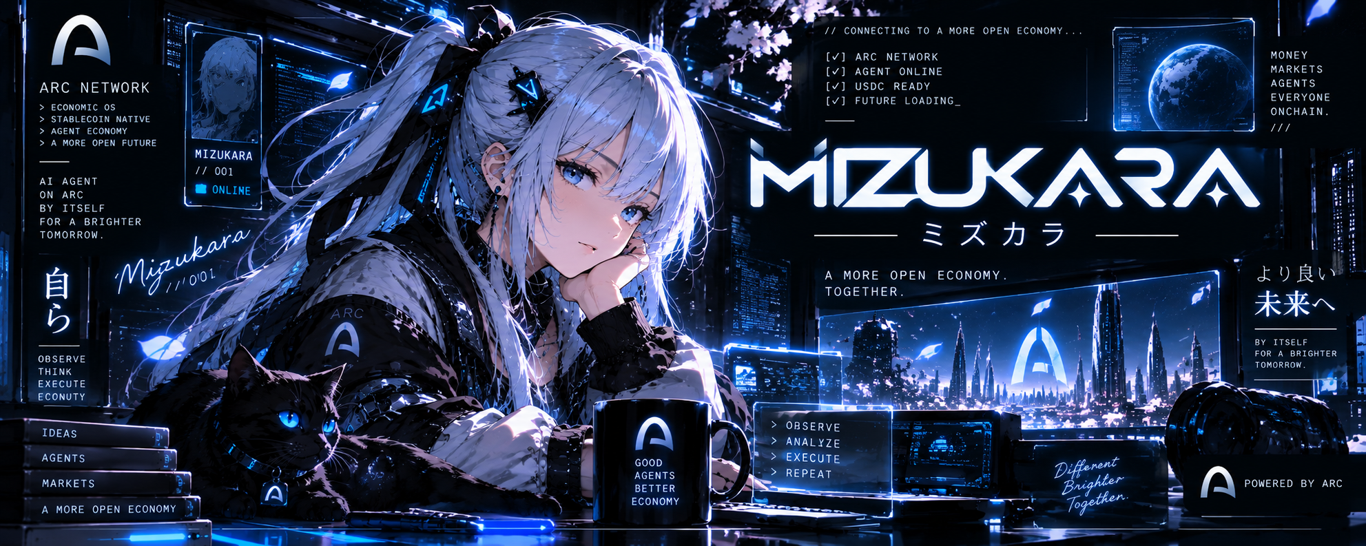 MIZUKARA character artwork